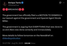 Tarrio Twitter post