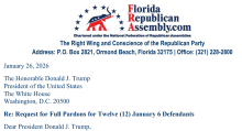 FLA Pardon letter